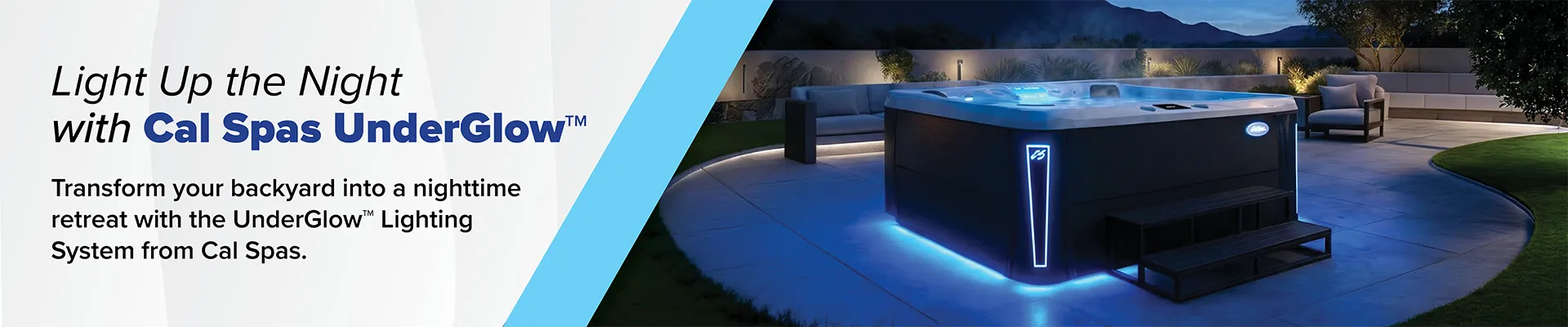 Calspas hot tub being used in a family setting - Napa