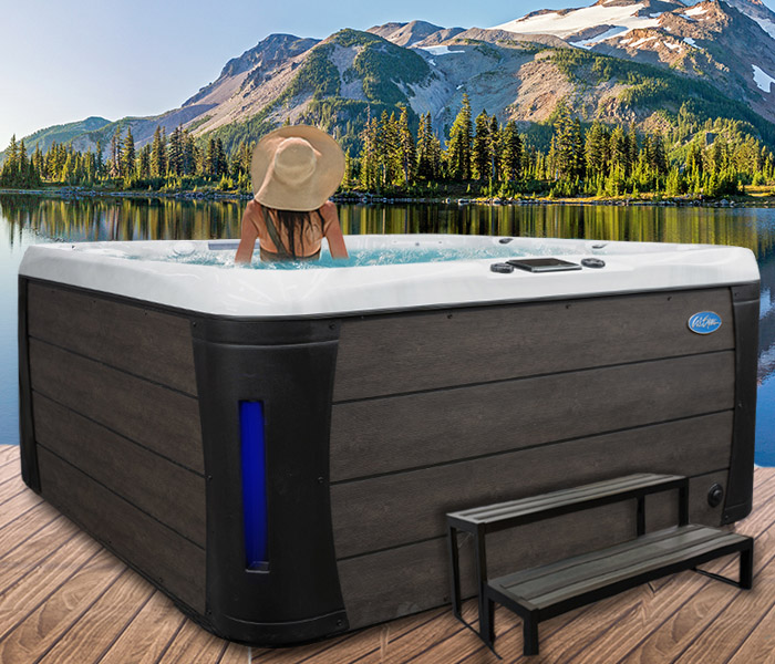 Calspas hot tub being used in a family setting - hot tubs spas for sale Napa